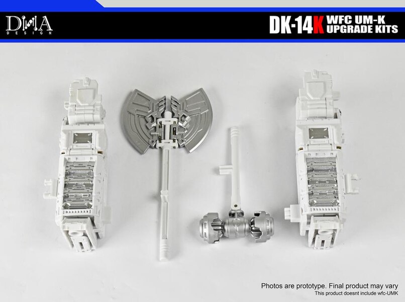 Transformers Kingdom Ultra Magnus DK 14K Upgrade Kit From DNA Design  (4 of 4)